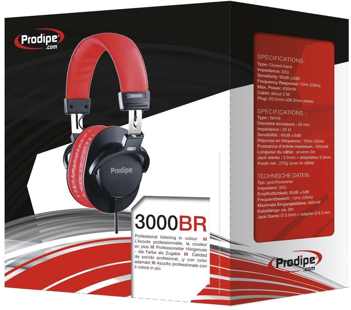 PRODIPE 3000BR czarno-czerwone