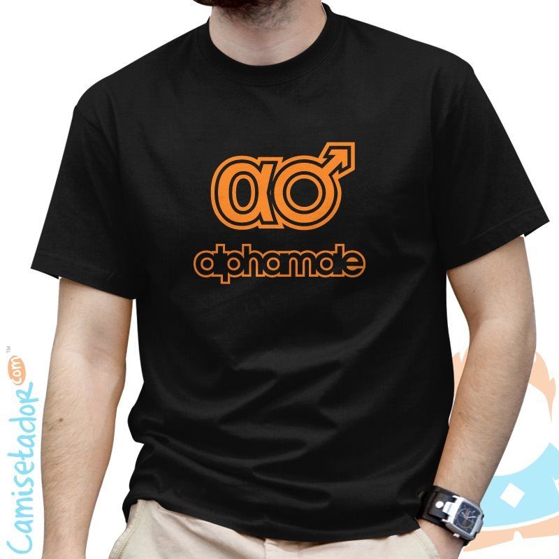 - Alphamale męska koszulka z nadrukiem