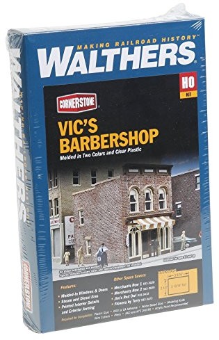 Walthers Cornerstone walthers Cornerstone 933  3471  stolik fryzjerski VIC LED's Barber Shop, budynków 933-3471