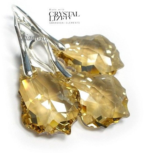 Arande PROMOCJA SWAROVSKI piękny komplet SREBRO 22mm 1169946560