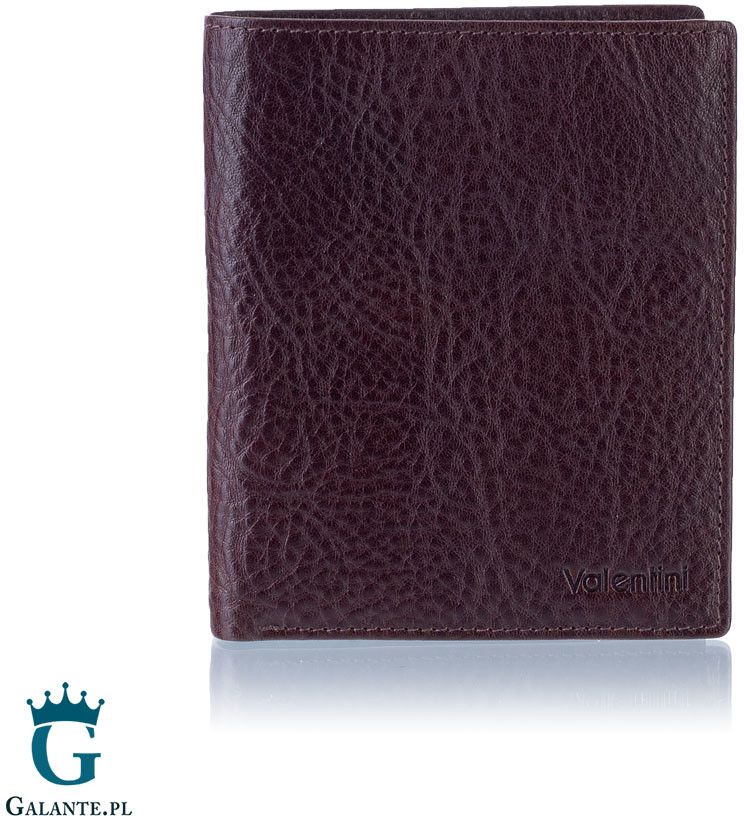 Valentini Brązowy portfel męski 159-459 z RFID 159-459