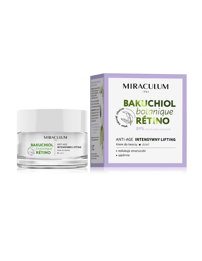 Miraculum Bakuchiol Botanique Retino Krem na dzień - intensywny lifting 50ml 121965