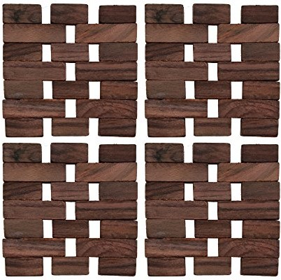 Creative Tops Creative TOPS podkładka drewniane, lamelliert, 4 sztuki 5115975