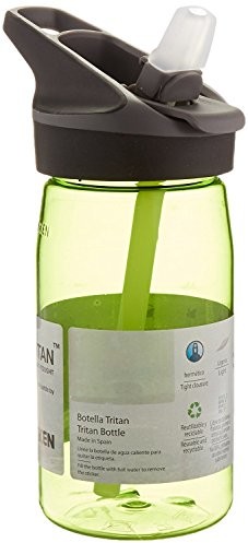 Laken Prześcieradło Tritan dzieci butelka na wodę Kids Straw Bottle, 450 ML, jasnozielony TN4VC