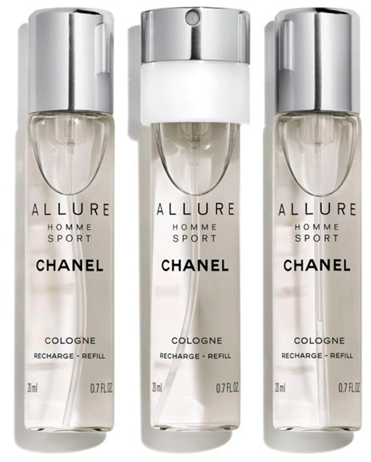 Chanel Allure Sport Homme woda kolońska 3x20ml ZAPAS