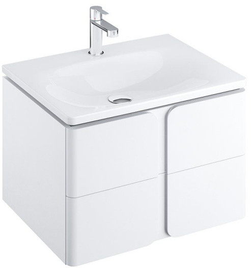 Ravak SD Balance Szafka podumywalkowa 80x46,5x50 cm biała X000001368