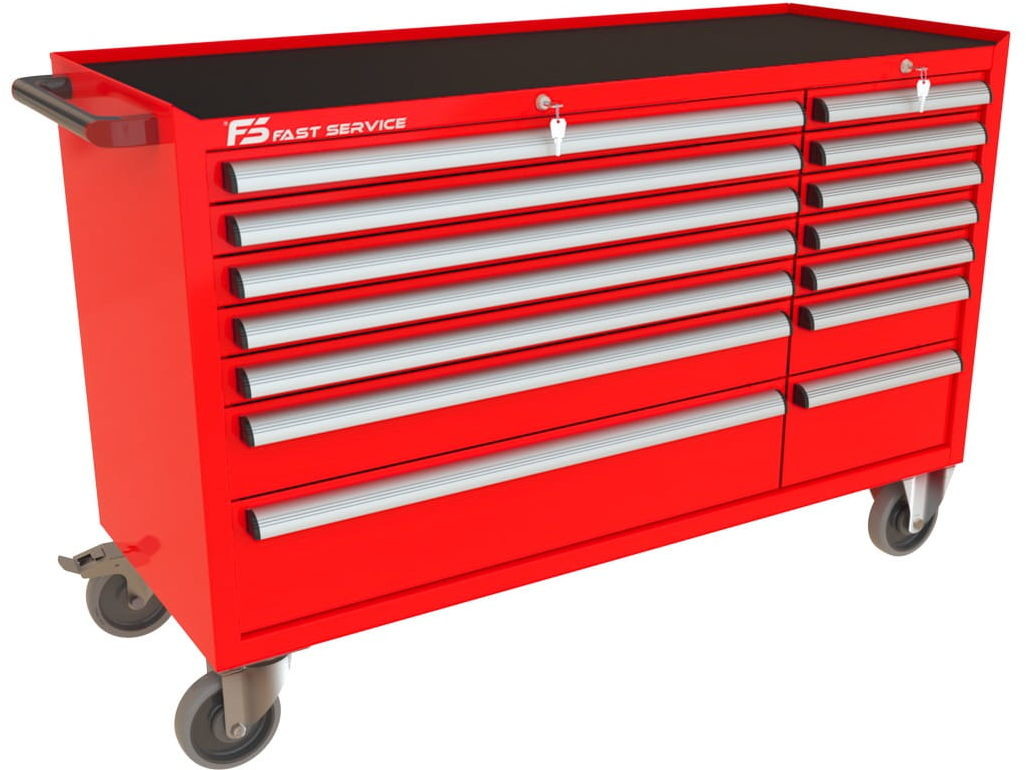 Fastservice Wózek warsztatowy MEGA z 14 szufladami PM-219-19 PM-219-19