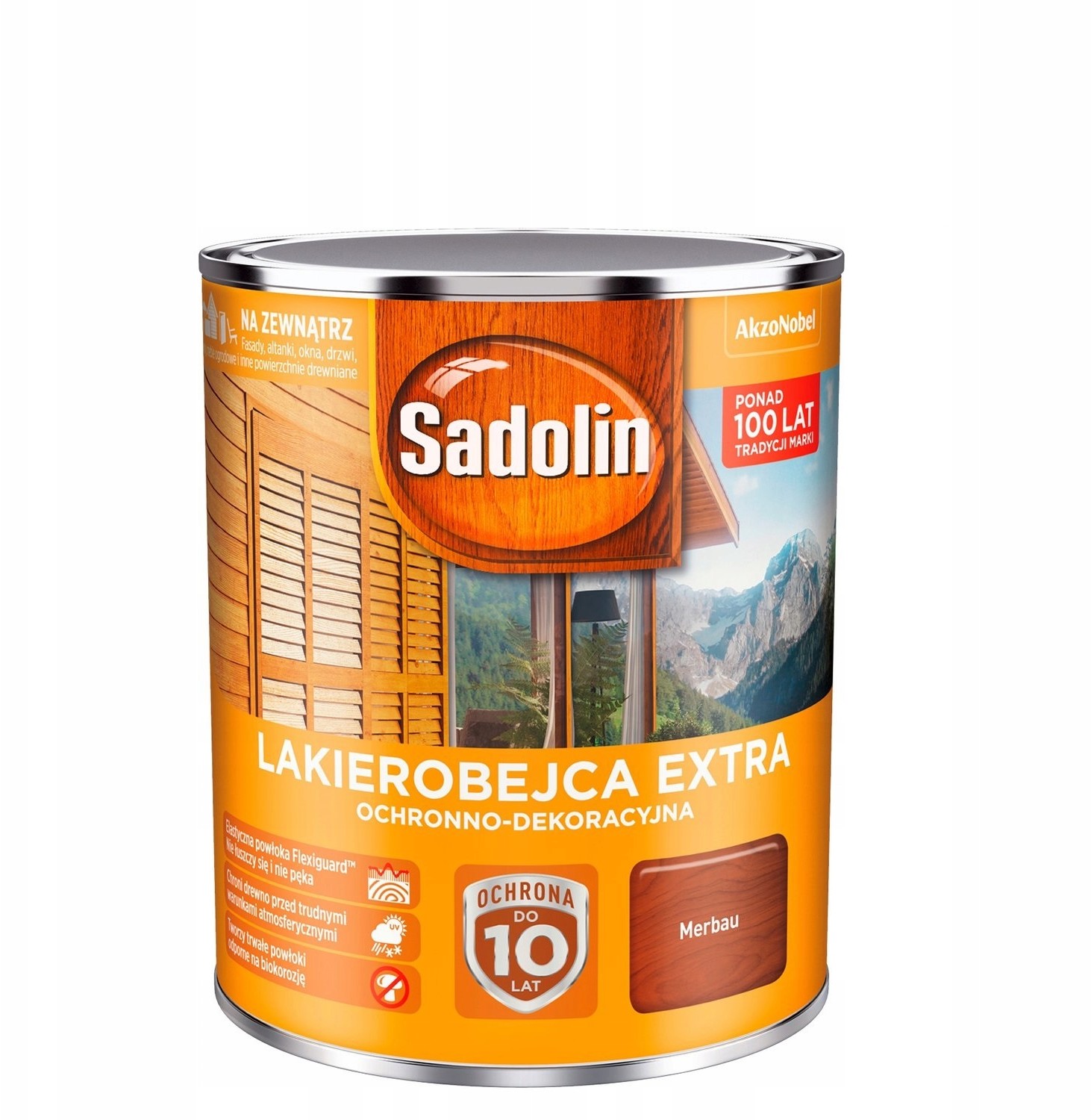 Sadolin Lakierobejca Extra do drewna 2,5L merbau