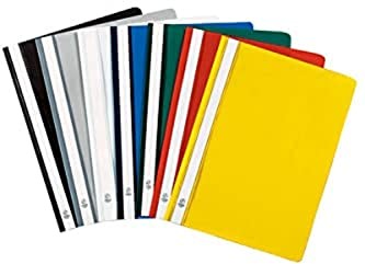 Exacompta Exacompta 449225B skoroszyt (PP, paski do opisywania, DIN A4) 1 sztuka posortowana pod względem koloru 449225B