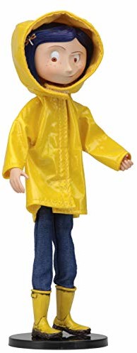 NECA CORALINE w Raincoat Bendy Fashion Doll 18 cm