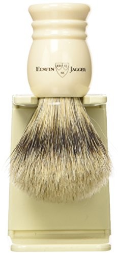 Edwin Jagger Super Badger włosia borsuczego-pędzel do golenia z kapinosa uchwyt do notebooka ZQE-3215