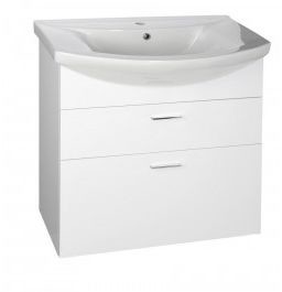 Aqualine ZOJA szafka umywalkowa 71,5x74x34 cm, biała 51071A