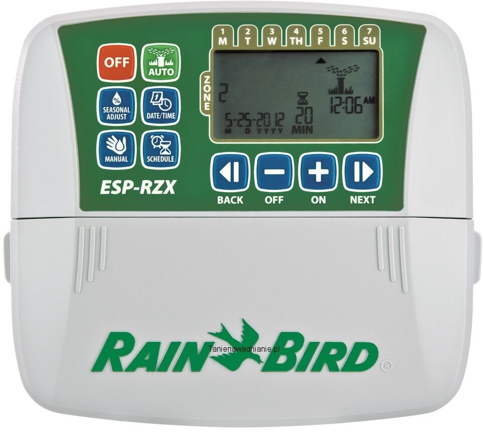 Rain Bird Sterownik ESP-RZX 6i wew. ( 6 sekcji) rb102