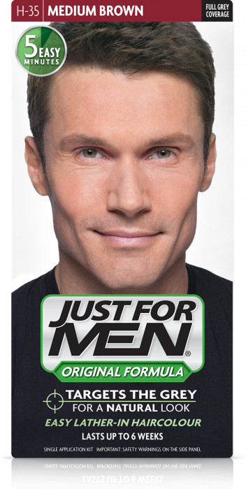 Combe International Limited Just For Men H-35 Naturalny Średni Brąz Just For Men H-35