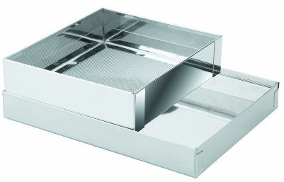 IBIllI Sito bułki tartej/pojemnik z podwozia ze stali nierdzewnej 718300