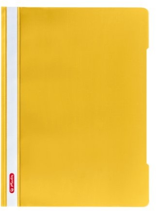 Herlitz teczka papierowa A4 - żółty (opakowanie 10 sztuk) 11317112=10