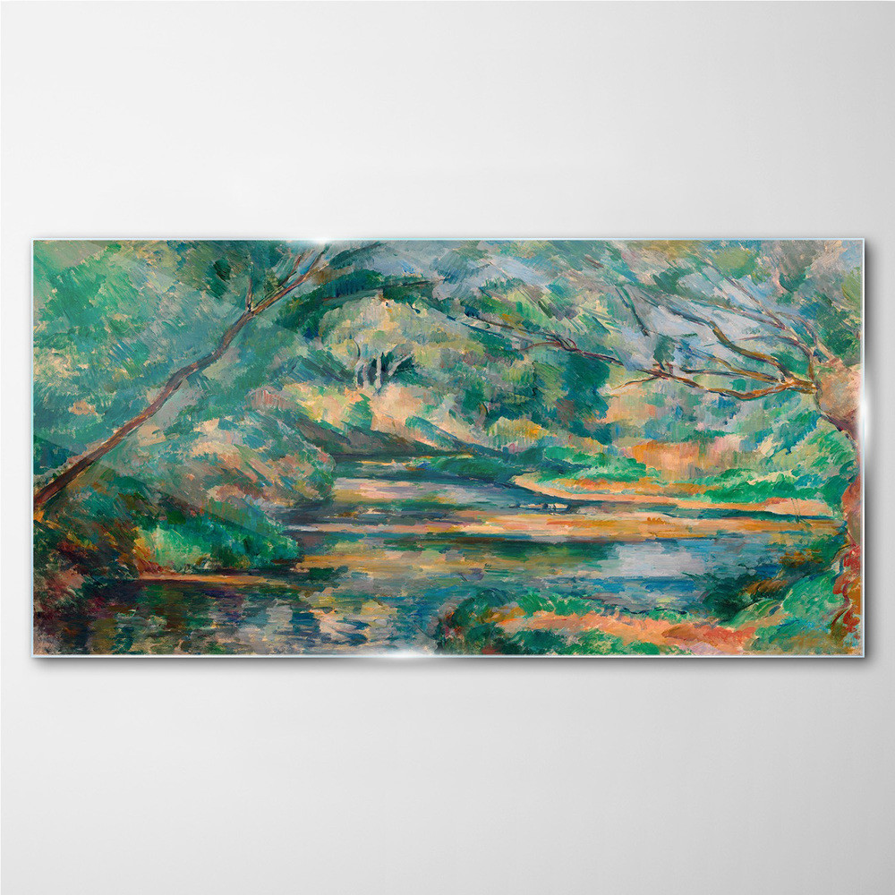 PL Coloray Obraz na Szkle Brook Paul Cézanne 120x60cm