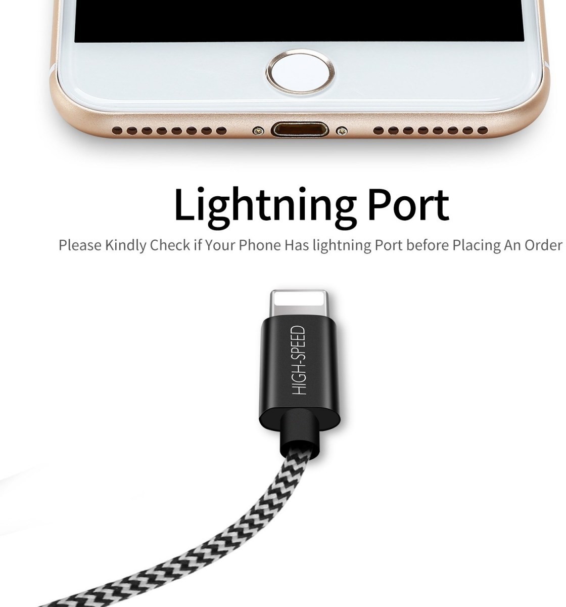 DuxDucis Kabel K-One Lightning 2m DDS017