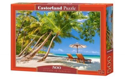 Castorland Puzzle 500 elementów Wolny czas w raju