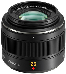 Panasonic SUMMILUX 25mm f/1.4 II ASPH