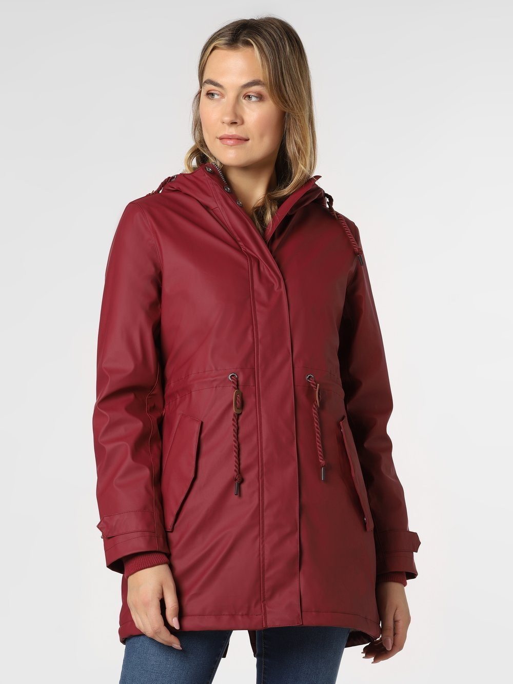 Marie Lund Marie Lund - Parka damska, czerwony