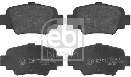 FEBI Zestaw klocków hamulcowych, hamulce tarczowe FEBI 16269