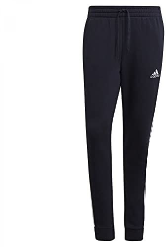 Adidas Męskie spodnie M 3s Fl Tc Pt Atrament legendowy/biały L GK8823