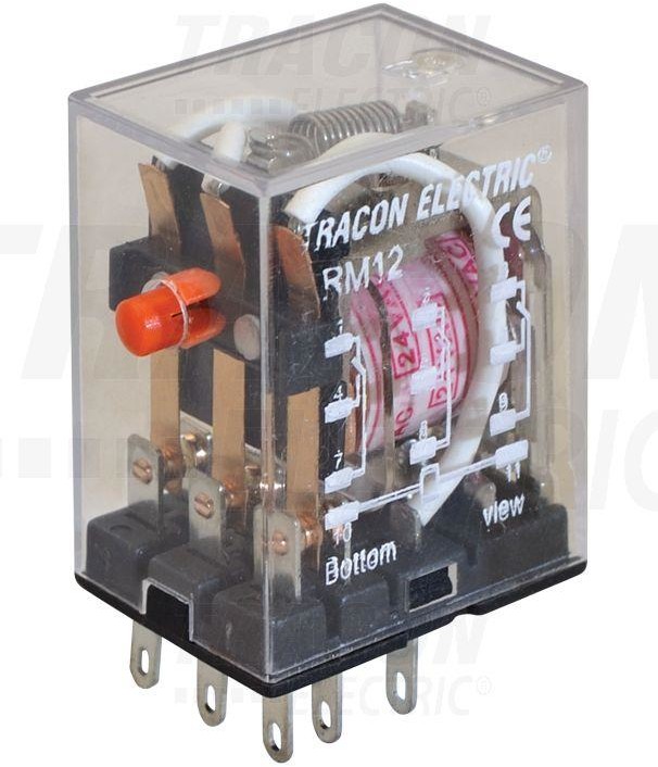 Tracon Electric Przekaźnik miniaturowy RM12-24AC RM12-24AC