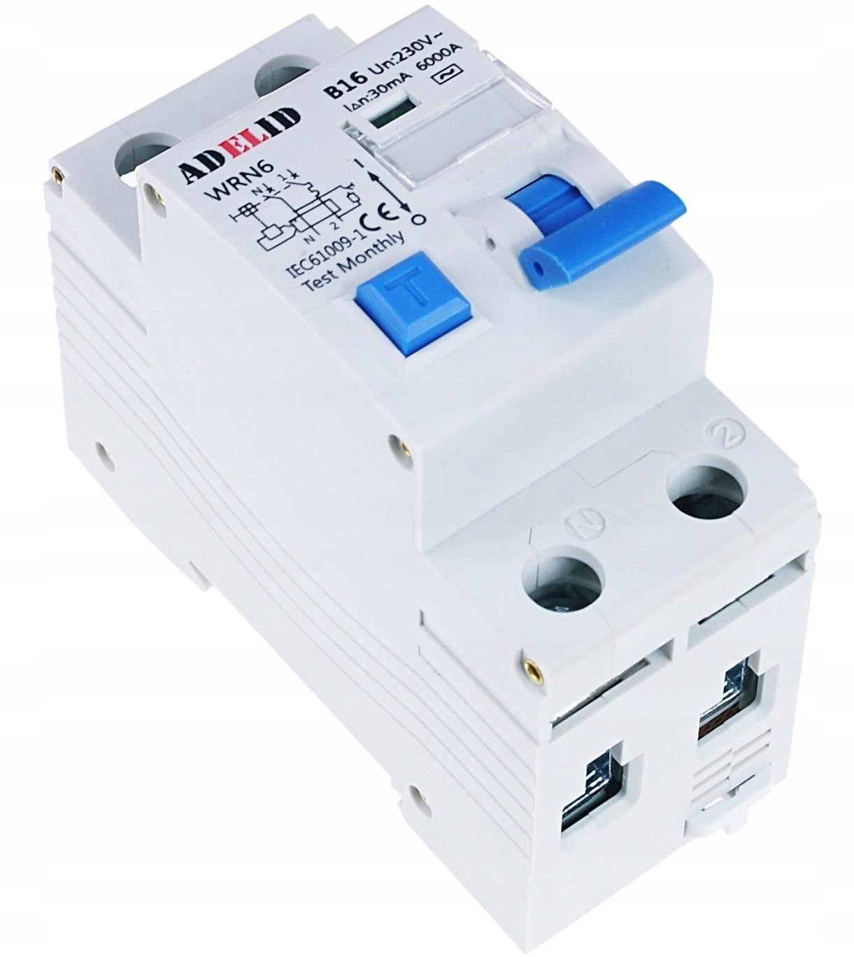 LEGRAND Różnicowo-nadprądowy Różnicówka 1F B25A