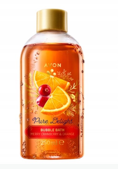 Avon Płyn Do Kąpieli 250 ML Żurawina Pomarańcza