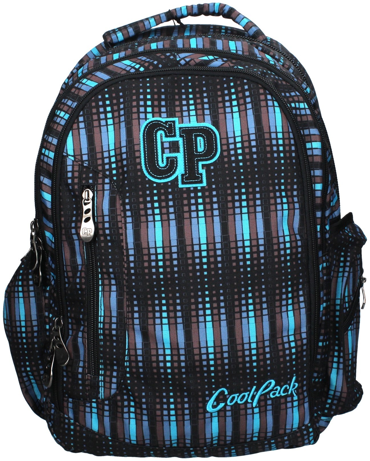 CoolPack Plecak młodzieżowy Blue Flash 3 przegrody 49054CP