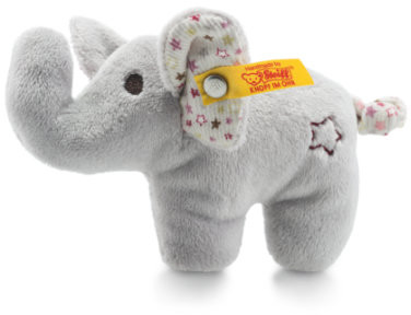Steiff Mini Słonik szeleszczący z grzechotką, 11 cm 240690