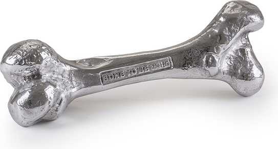 Seletti Dekoracja Wunderkammer srebrna Bone 10890