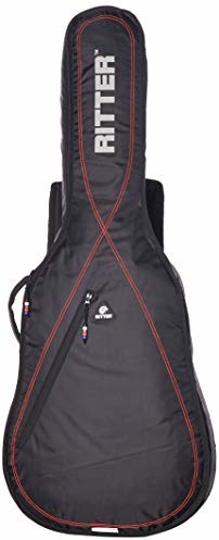 Ritter rgp2-ct 3/4 klas - obudowa/osłona na gitarę akustyczną lub klasyczną, wodoodporna tkanina - czarna RGP2-CT 3/4 CLAS NEGRO
