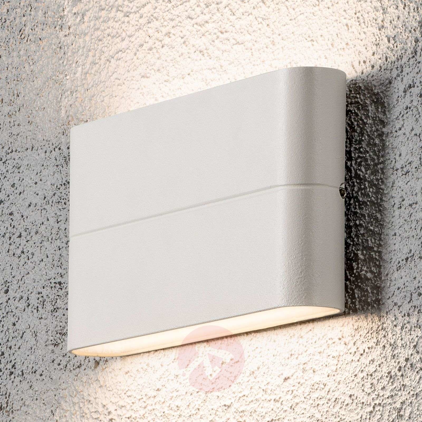 Konstmide Kinkiet zewnętrzny LED Chieri 17 cm biały