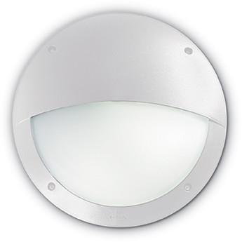 Ideal Lux Kinkiet lampa ścienna zewnętrzna ogrodowa Lucia-2 AP1 1x23W E27 biały 096681