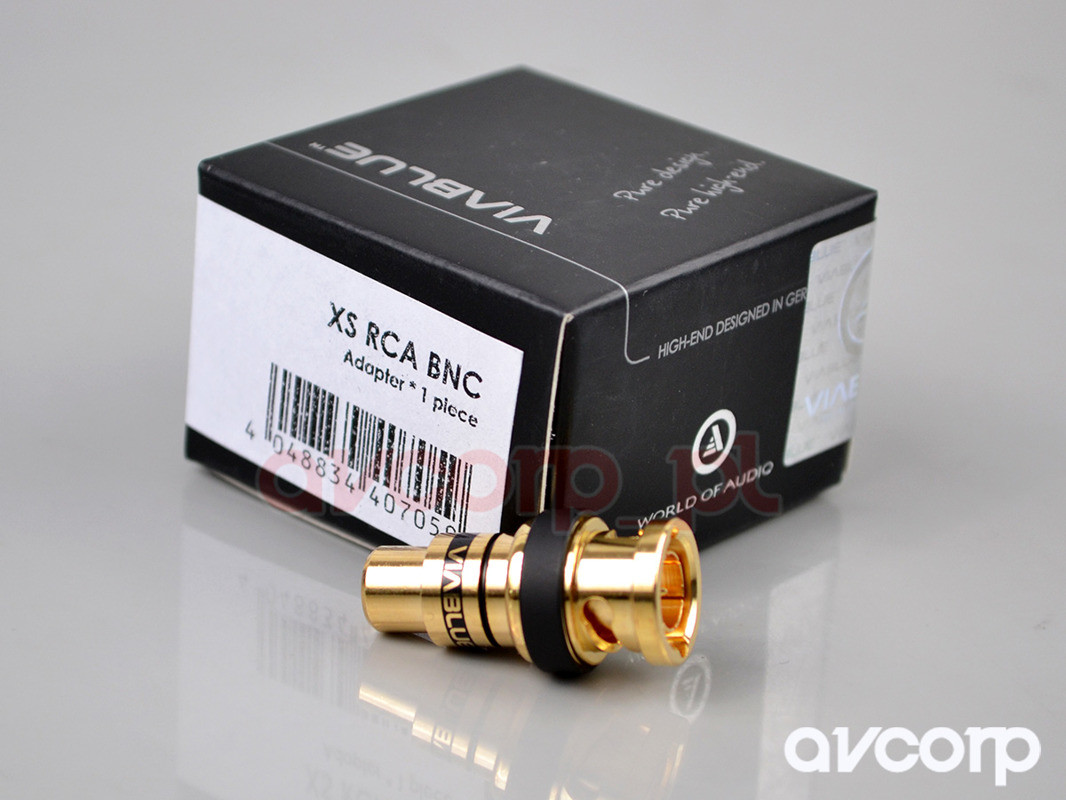 ViaBlue Adapter XS RCA-BNC XS ADAPTER RCA-BNC