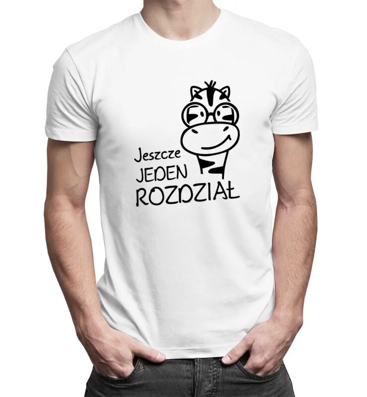 Koszulkowy Jeszcze jeden rozdział - męska koszulka z nadrukiem 13382