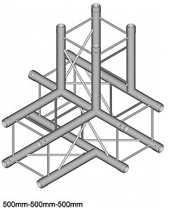 DuraTruss Kratownica sceniczna aluminiowa DT 24-T40 QUADROSYSTEM 1724200009