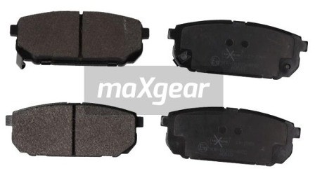 MaxGear Zestaw klocków hamulcowych, hamulce tarczowe 19-1989