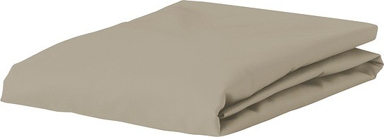 Essenza Prześcieradło z gumką Premium Jersey 160 x 200 cm ciemnobeżowe 400634-103-022