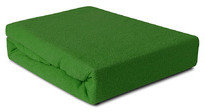 Darymex Prześcieradło Frotte z gumką zielone butelkowe 220x200 dx-220-pft-011