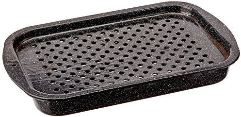 Garten & Haus Towar Granite 3-Piece Bake, Broil, and pan zestaw do grillowania, Garden, dom, ogród, trawa, konserwacja 0513-2