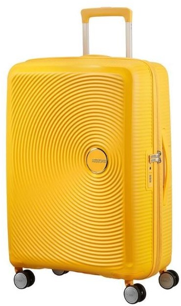 American Tourister Walizka SOUNDBOX 67/24 TSA EXP zółty AOANRPW00000053