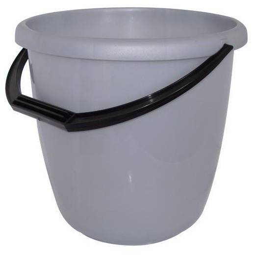 Fl1 WIADRO DELTA 12L SZARY ART 40A-WIA-D12S