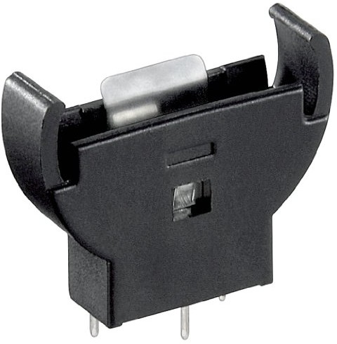 Wentronic BH KZH 20 V ogniwa guzikowe do identyfikatorów w pionie (CR2016/2025/2032), 1 szt., czarny 4040849461590