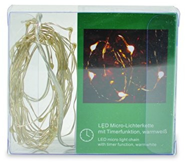 Riffelmacher & Weinberger łańcuch świetlny z drutu, 50 lampek LED bez baterii 76113.31