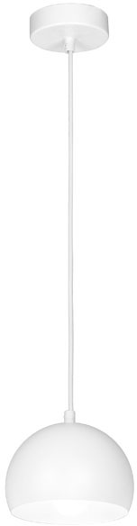 Luminex Lampa wisząca Sool 1 x 60 W E27 biała 1211