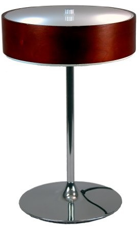 Unbekannt aluminor lampa stojąca, chromowany metal/szkło/getoentes hebanu (Malibu 9 LT) MALIBU 9 LT