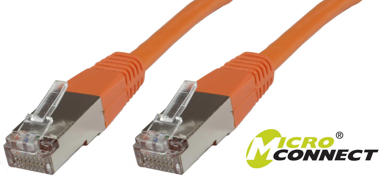MicroConnect Patchcord S/FTP CAT6 10m LSZH pomarańczowy SSTP610O SSTP610O